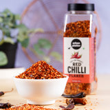 Urban Platter Dried Red Chilli Flakes Shaker Jar, 300g