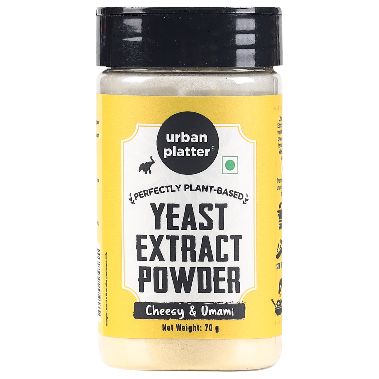 Urban Platter Nutritional Yeast Extract Powder (Unfortified | Deactivated Yeast Powder | For Consumption as Food)