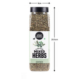 Urban Platter Mixed Herbs Shaker Jar, 200g / 7oz [All Natural, Premium Quality, Seasoning Mix of Oregano, Rosemary, Basil, Thyme]