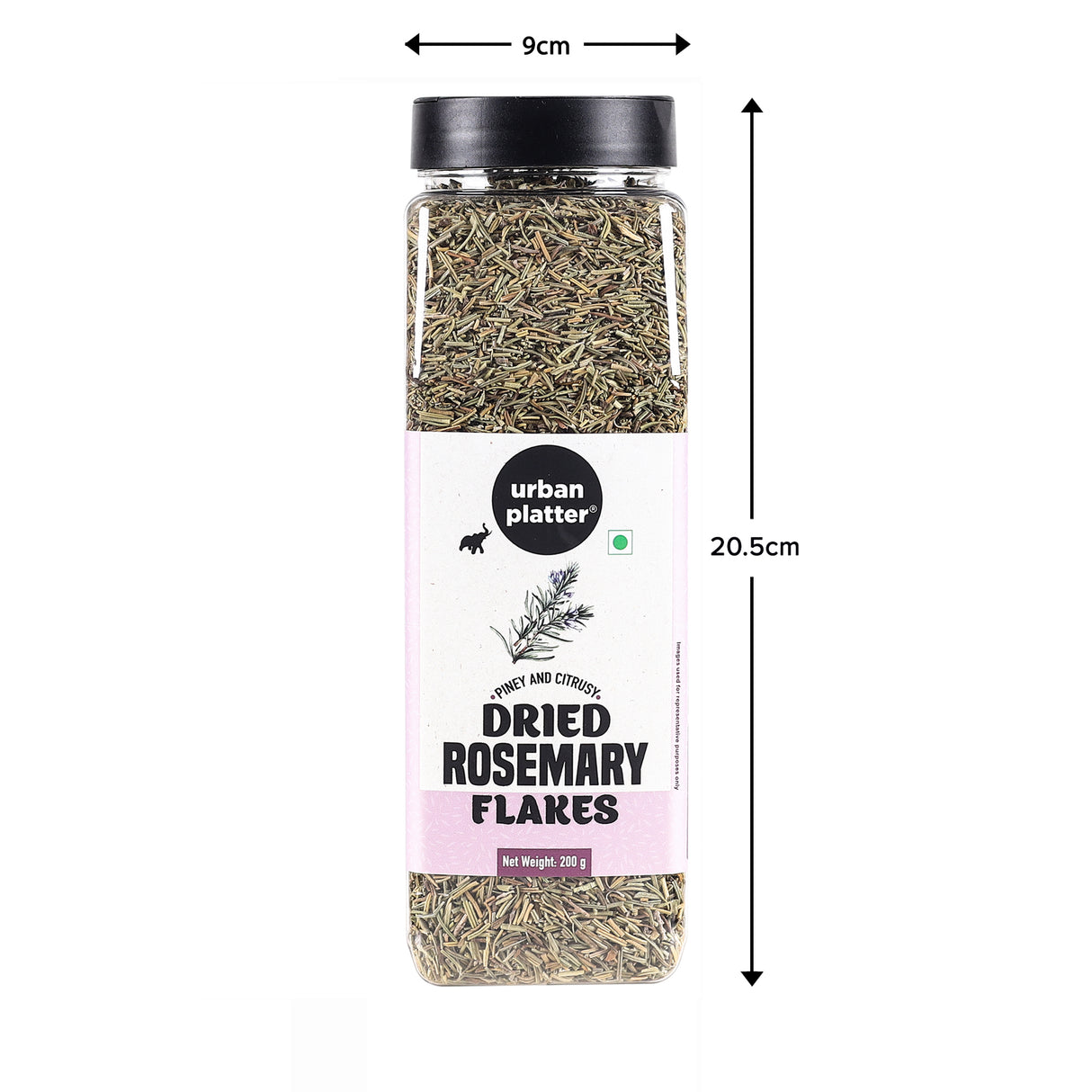 Urban Platter Dried Rosemary Flakes, 200g