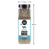 Urban Platter Dried Basil Flakes (Tulasi) Shaker Jar, 150g