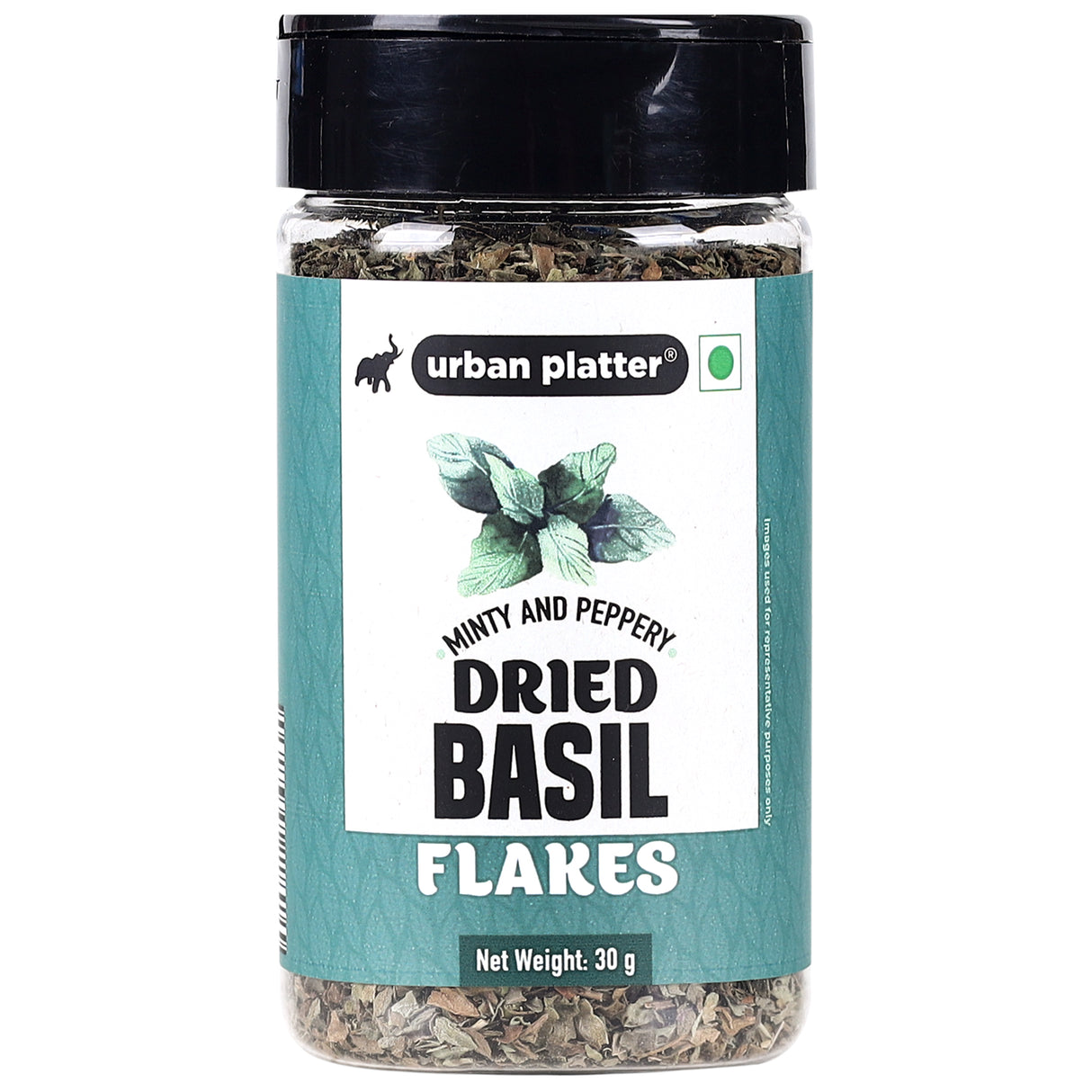 Urban Platter Dried Basil (Tulsi) Flakes, 30g