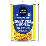 Urban Platter Ready to Use Sweet Corn Kernels in Brine, 400g (Drained Weight 240g)