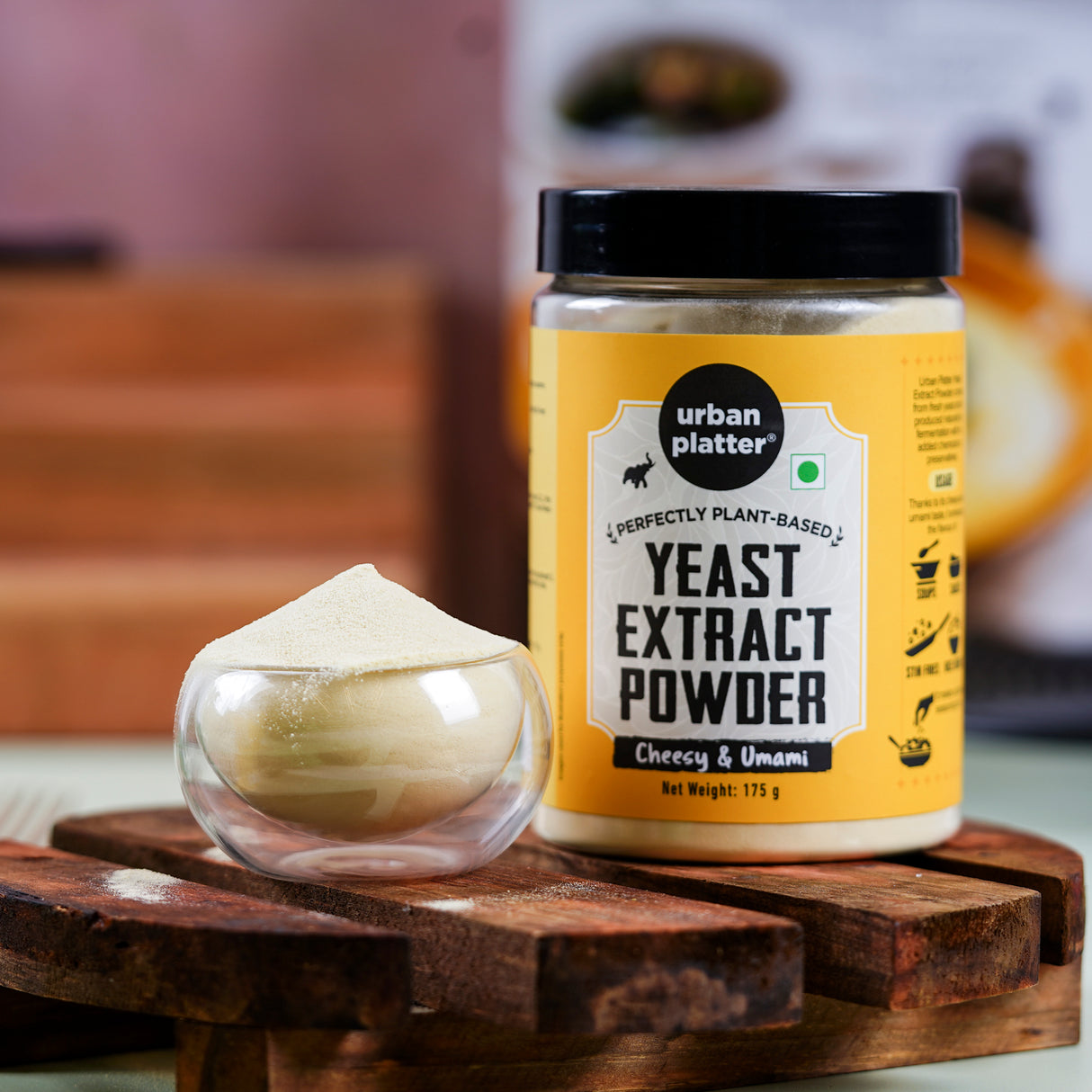 Urban Platter Nutritional Yeast Extract Powder, 175g (Unfortified | Deactivated Yeast Powder | For Consumption as Food)