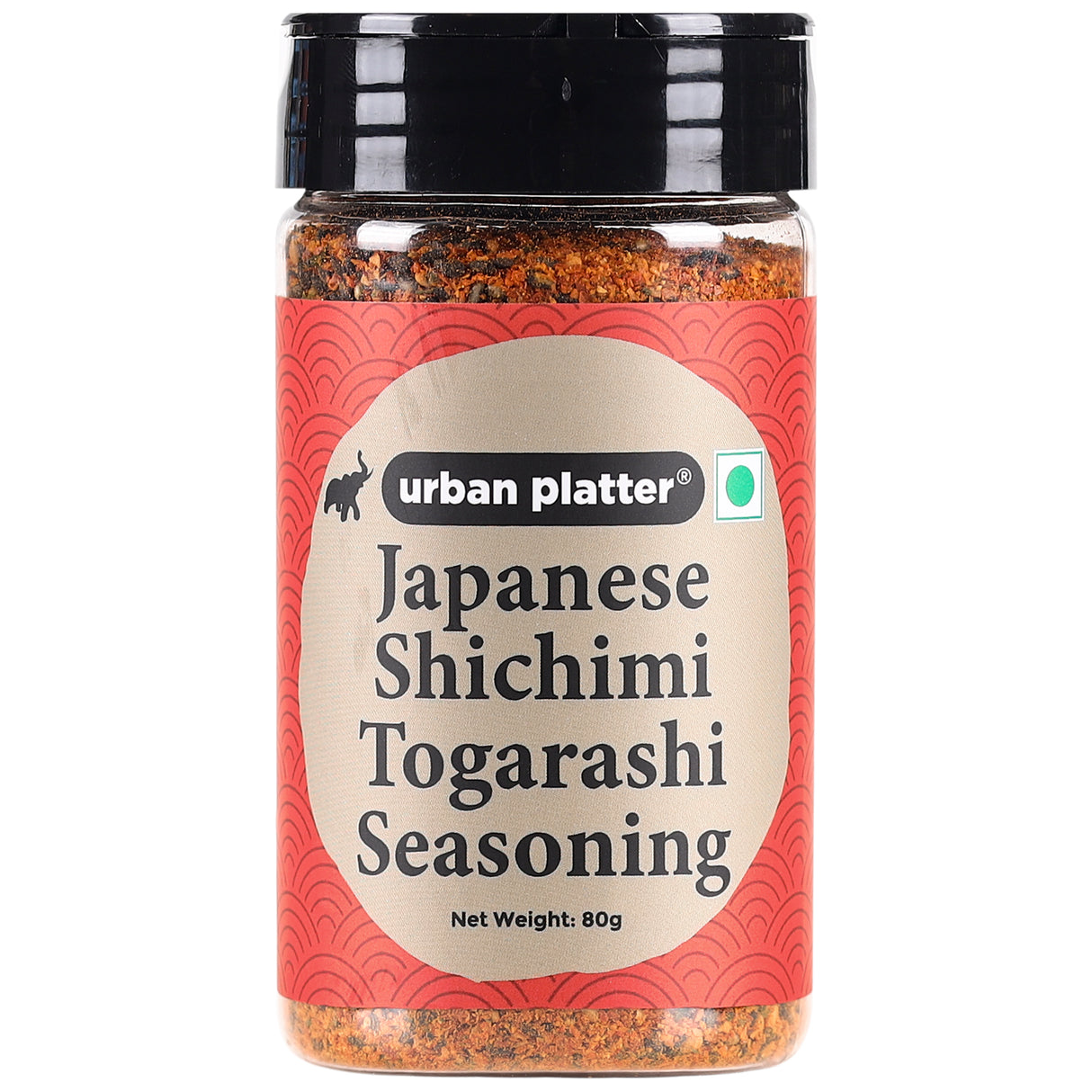 Urban Platter Shichimi Togarashi Seasoning, 80g (Japanese Seven-Spice Blend | Aromatic & Zesty)