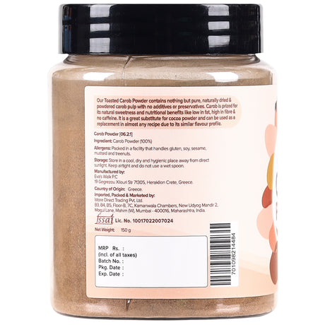 Urban Platter Toasted Carob Powder, 150 g