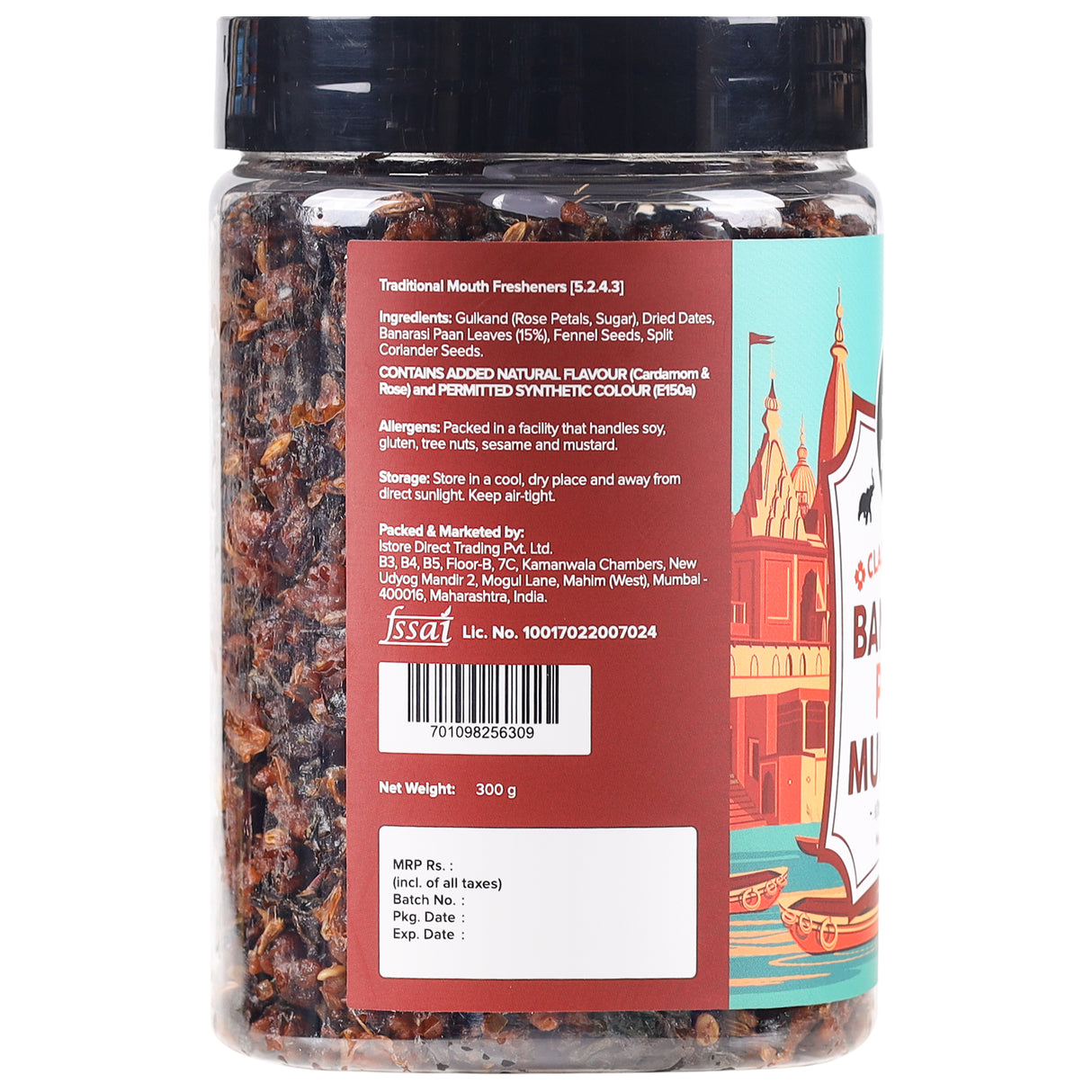 Urban Platter Banarasi Mukhwas, 300g [Mouth Freshener, After Meal Digestive, Without Supar/Areca Nut]