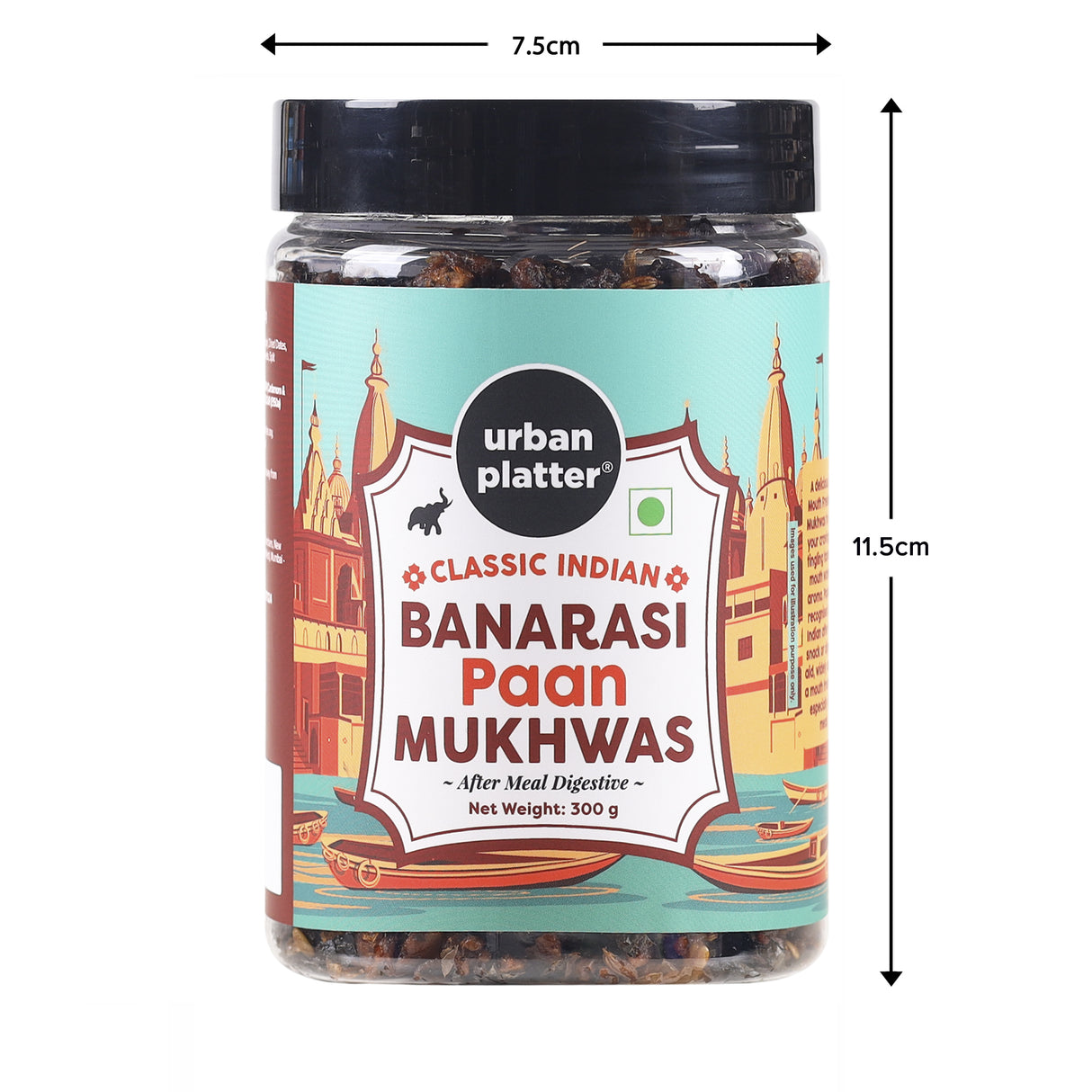 Urban Platter Banarasi Mukhwas, 300g [Mouth Freshener, After Meal Digestive, Without Supar/Areca Nut]