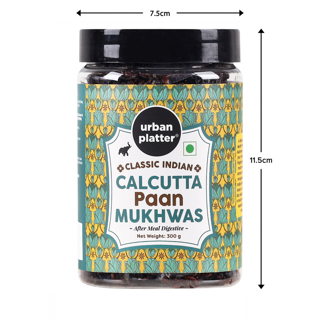 Urban Platter Calcutta Mukhwas, 300g [Mouth Freshener, After Meal Digestive, Without Supari/Areca Nut]
