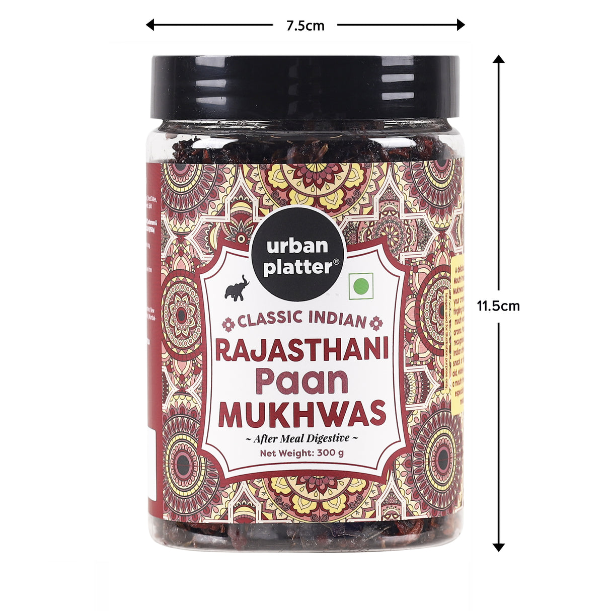 Urban Platter Rajasthani Mukhwas, 300g [Mouth Freshener, After Meal Digestive, Without Supar/Areca Nut]