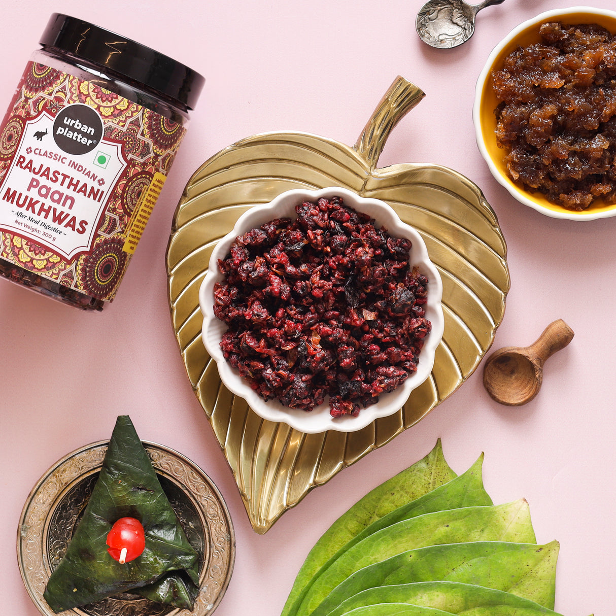 Urban Platter Rajasthani Mukhwas, 300g [Mouth Freshener, After Meal Digestive, Without Supar/Areca Nut]