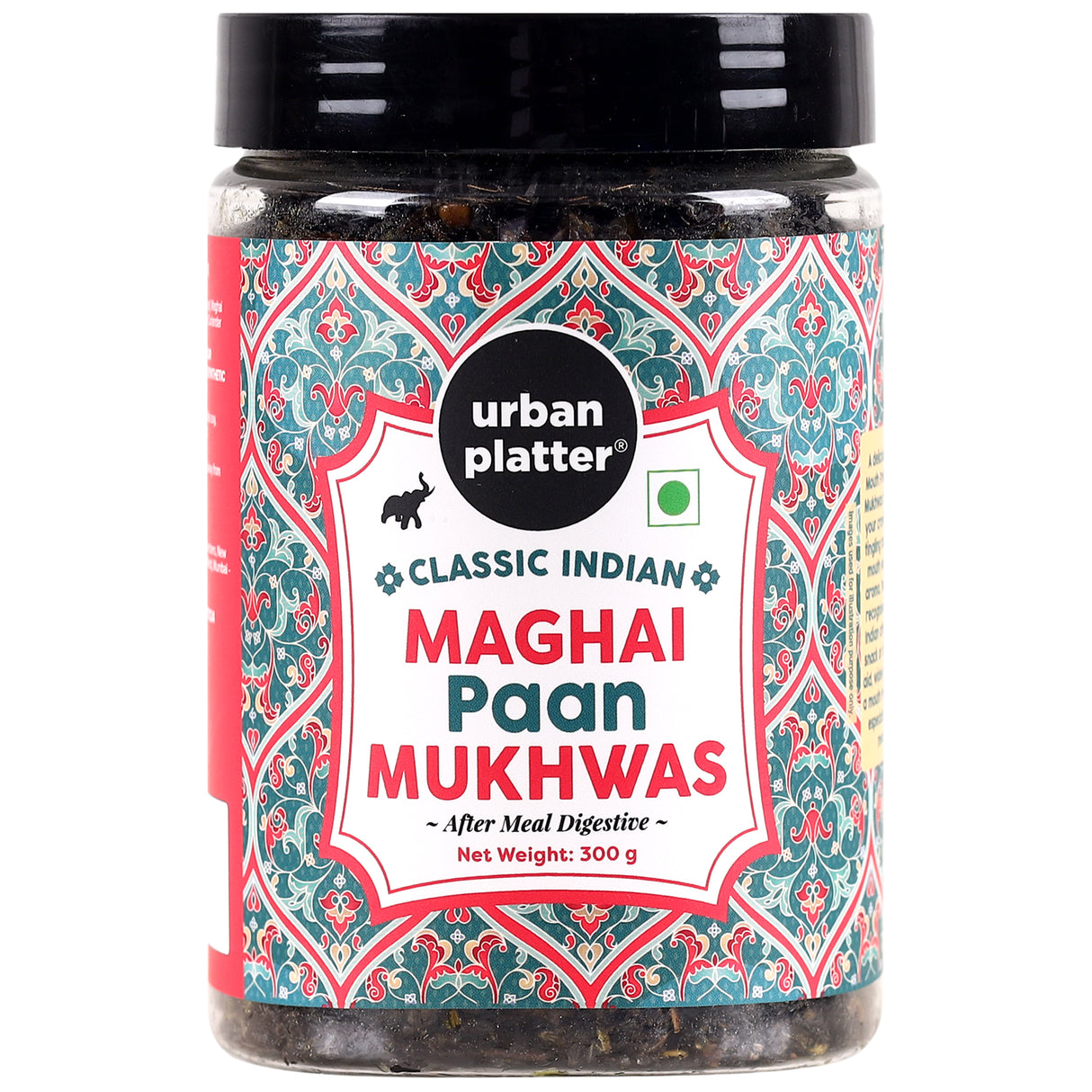 Urban Platter Maghai Mukhwas, 300g [Mouth Freshener, After Meal Digestive, Without Supar/Areca Nut]