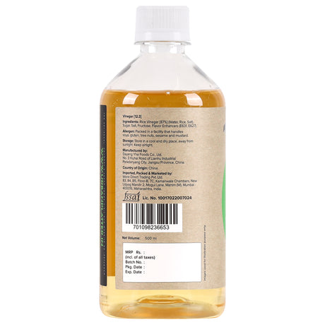 Urban Platter Japanese Sushi Rice Vinegar 500 ML, (Awasezu | Pre-Seasoned with Salt and Sugar | Sushi Rice Seasoning) - product image 2