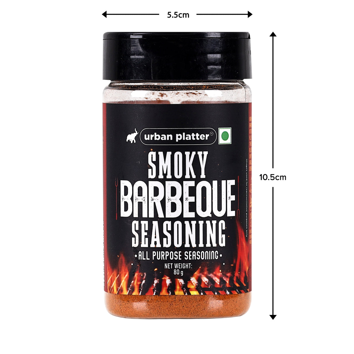 Urban Platter Smoky BBQ Seasoning, 80g - product image 6