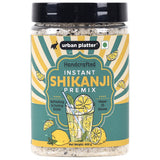 Urban Platter Instant Shikanji, 400g / 14oz [Instant Masala Sabja Lemonade]