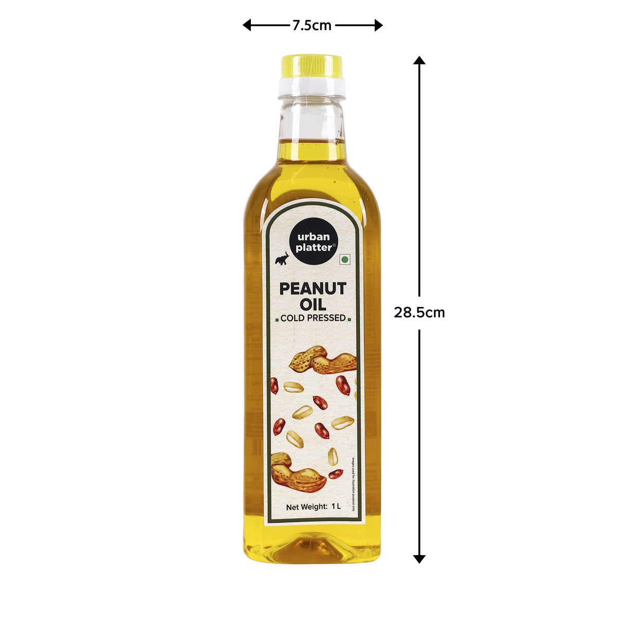 Urban Platter Cold Pressed Peanut Oil, 1 Litre