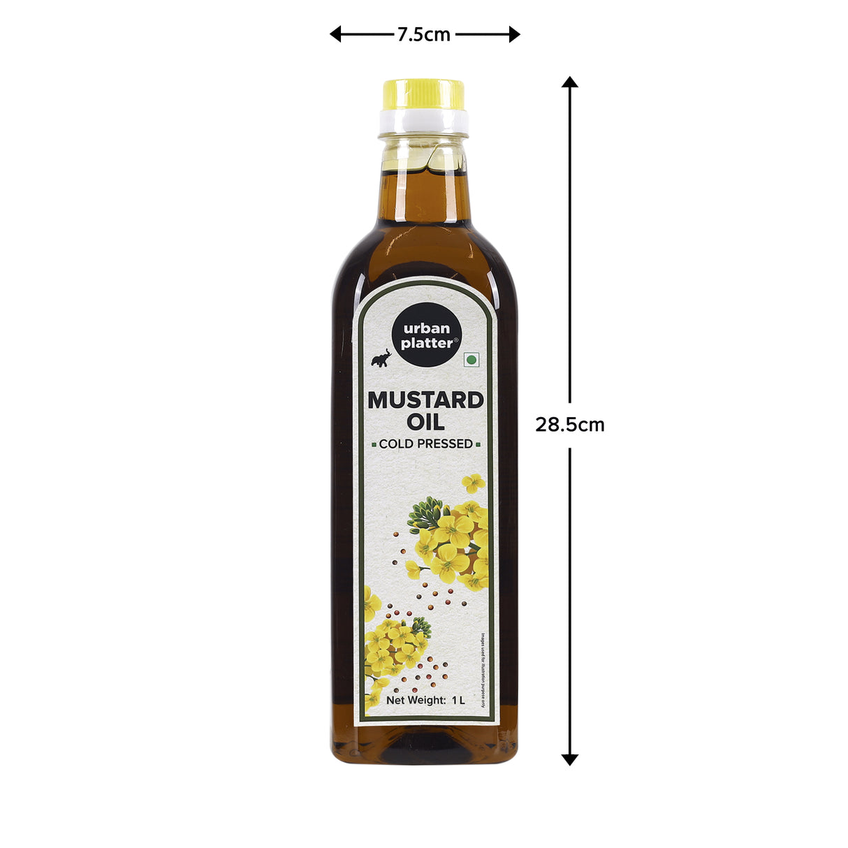 Urban Platter Cold Pressed Mustard Oil, 1 Litre