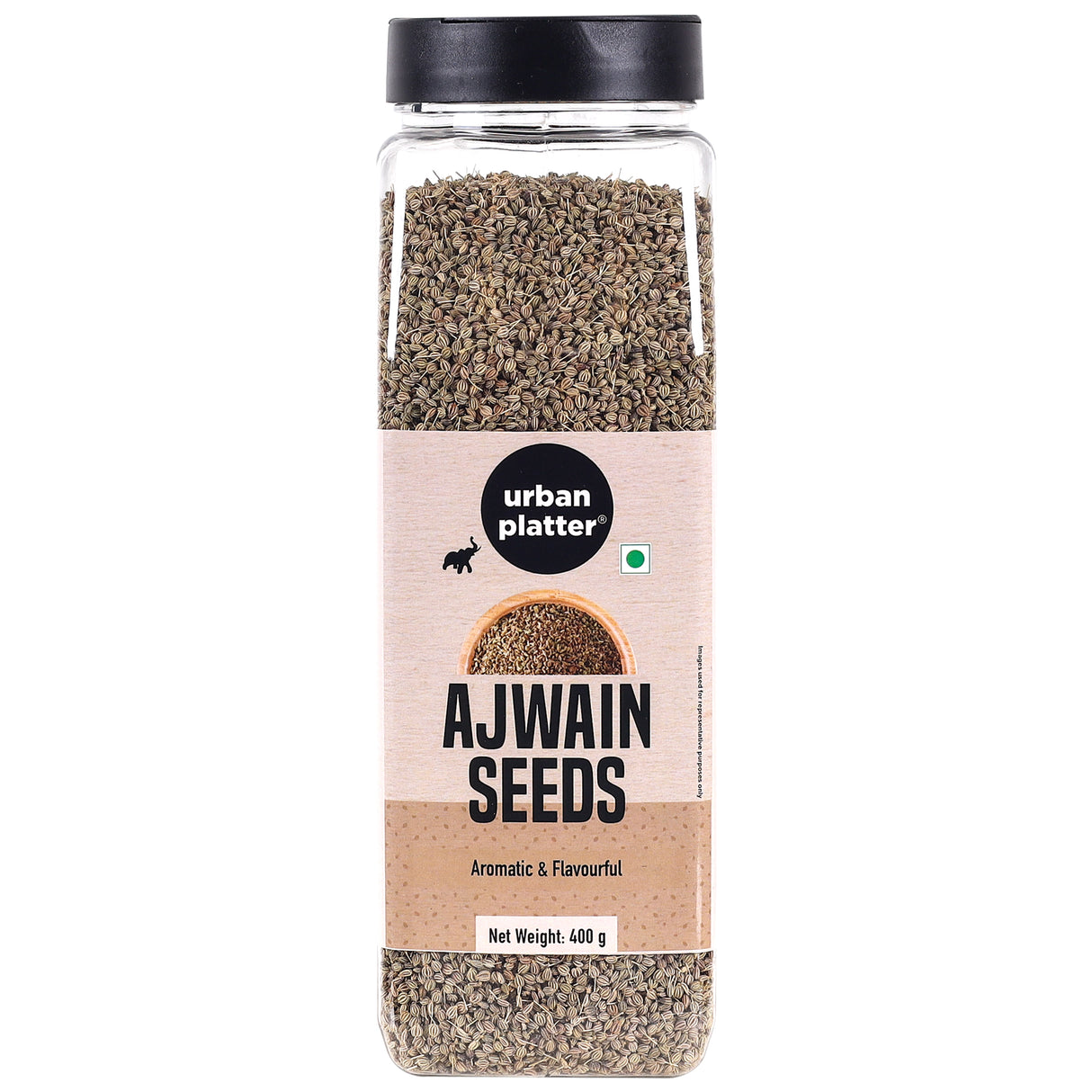 Urban Platter Whole Ajwain Seeds (Bishops Weed / Carroms Seeds),  400g