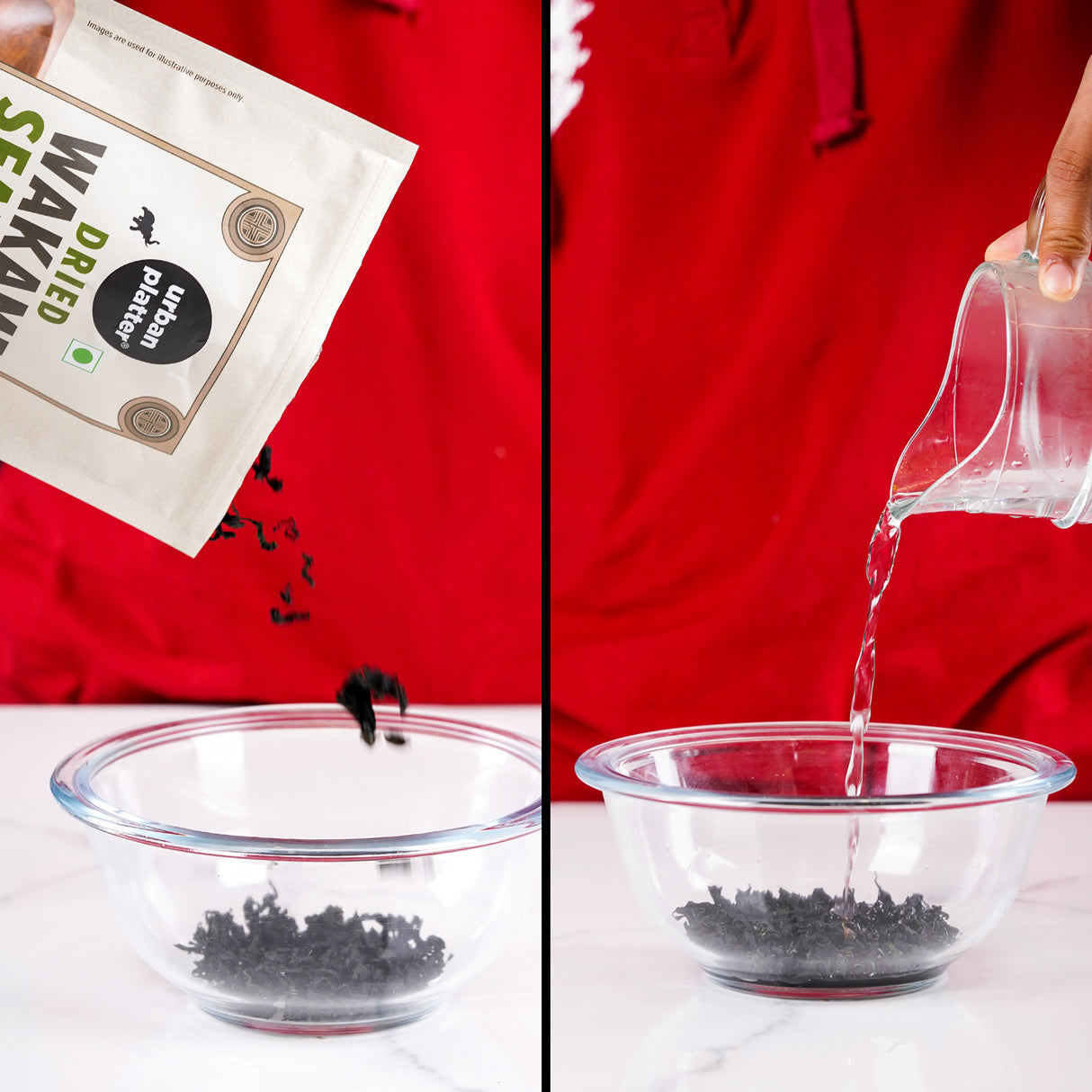 Urban Platter Wakame Seaweed [Low Fat, Source of Protein, High Fibre]