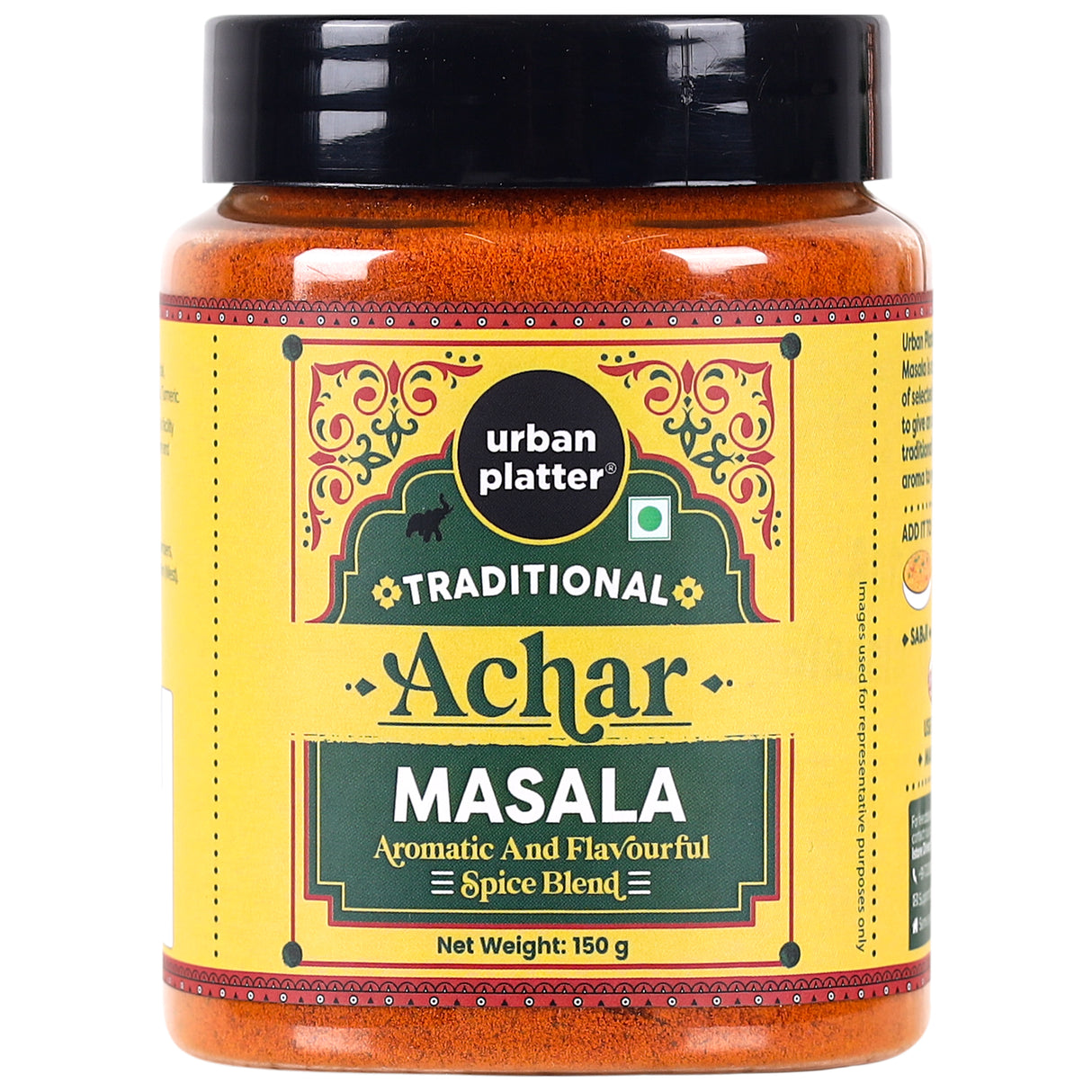 Urban Platter Achar Masala, 100g (Achari Masala | Pickle | Add to Sabji, Gravies, Marinations, Parathas)