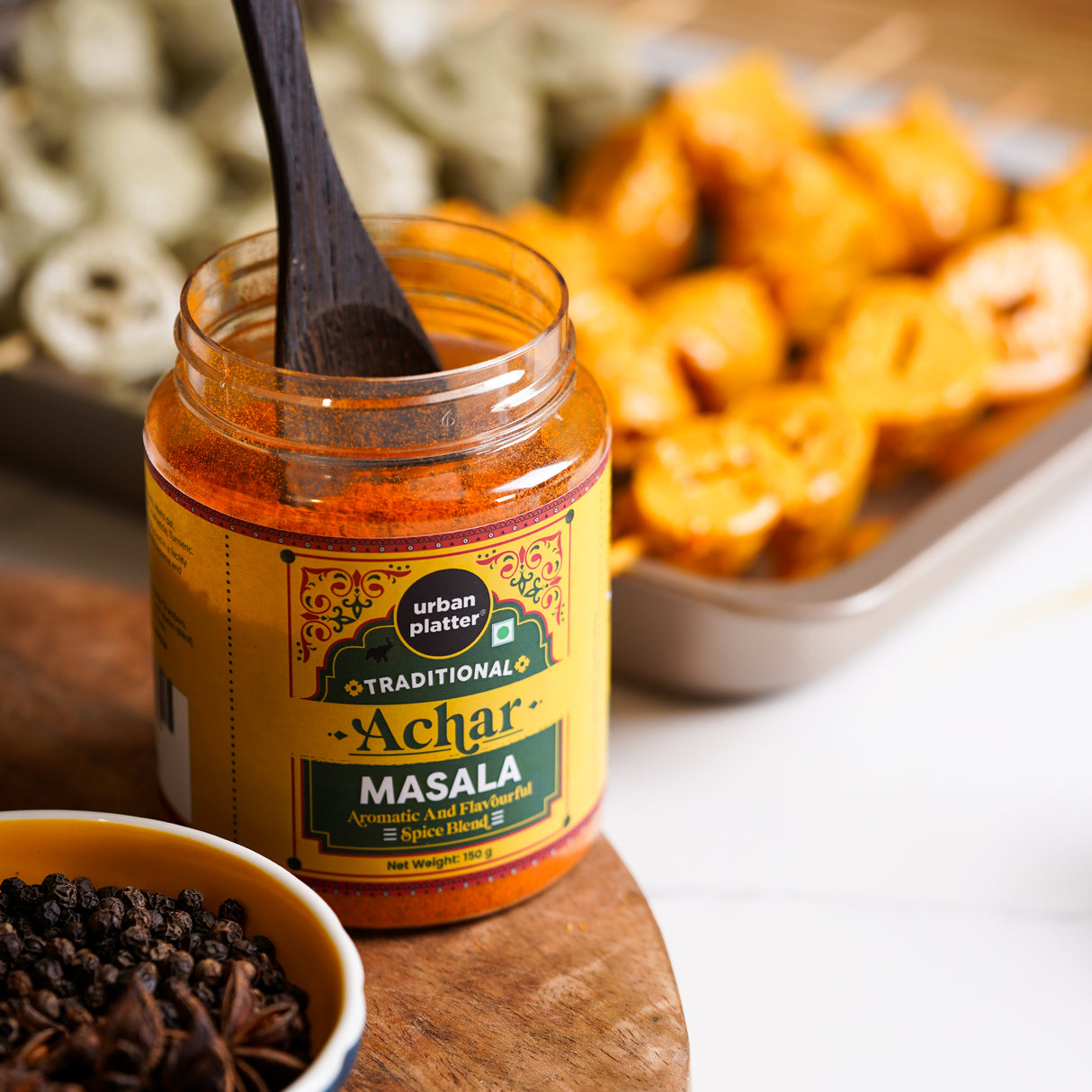 Urban Platter Achar Masala, 100g (Achari Masala | Pickle | Add to Sabji, Gravies, Marinations, Parathas)