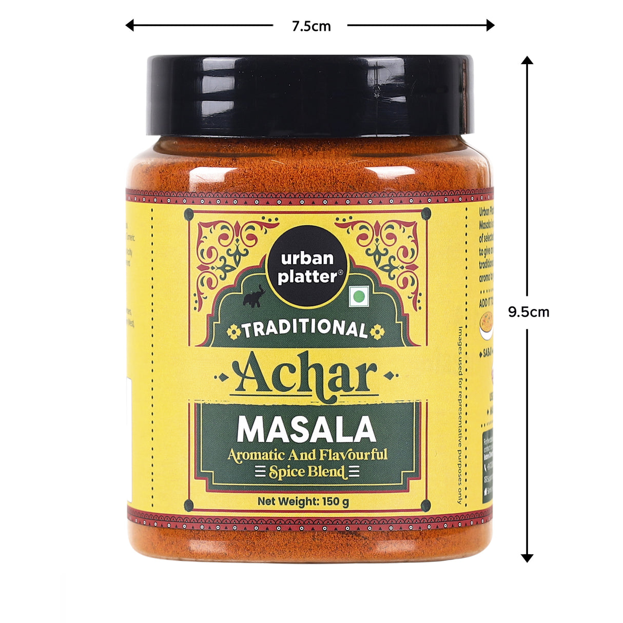 Urban Platter Achar Masala, 100g (Achari Masala | Pickle | Add to Sabji, Gravies, Marinations, Parathas)