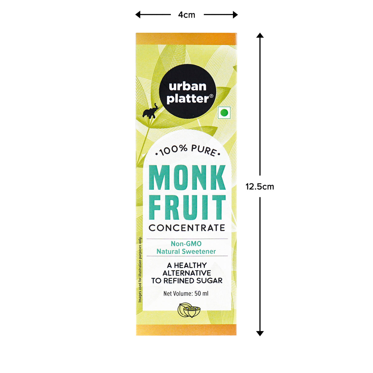 Urban Platter Monk Fruit Juice Concentrate, (100% Pure | Non-GMO | Natural Sweetener | Low GI)