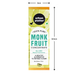 Urban Platter Monk Fruit Juice Concentrate, (100% Pure | Non-GMO | Natural Sweetener | Low GI)