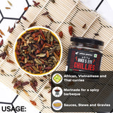 Urban Platter Dried Bird's Eye Chilli, 50g (Spicy, Fiery & Intense| Local produce of Meghalaya)