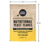 Urban Platter Nutritional Yeast Flakes, (Rich in Vitamin B12 | Gluten-Free | Perfectly Plant-Based Nutty and Cheesy Nooch | Savoury Seasoning)