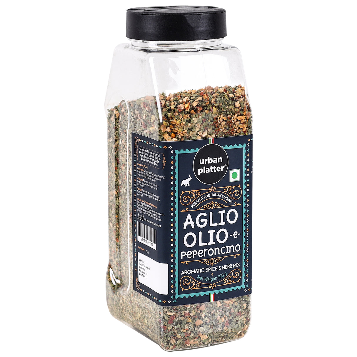 Urban Platter Aglio Olio E Peperoncino Italian Pasta Spice Mix, 150g