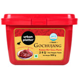 Urban Platter Classic Korean Gochujang, (Plant-Based Fermented Hot Chilli Paste | Unique Umami Flavour | Essential for Korean Cooking)