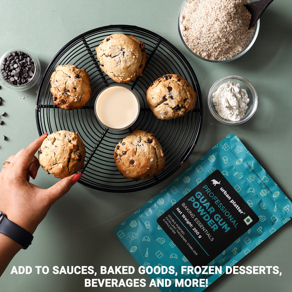 Urban Platter Guar Gum Powder, 200g