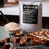 Natural Almond Flour, 200g (Naturally Gluten-free, Low-Carb, Unblanched, Ideal for Baking & Keto Recipes)