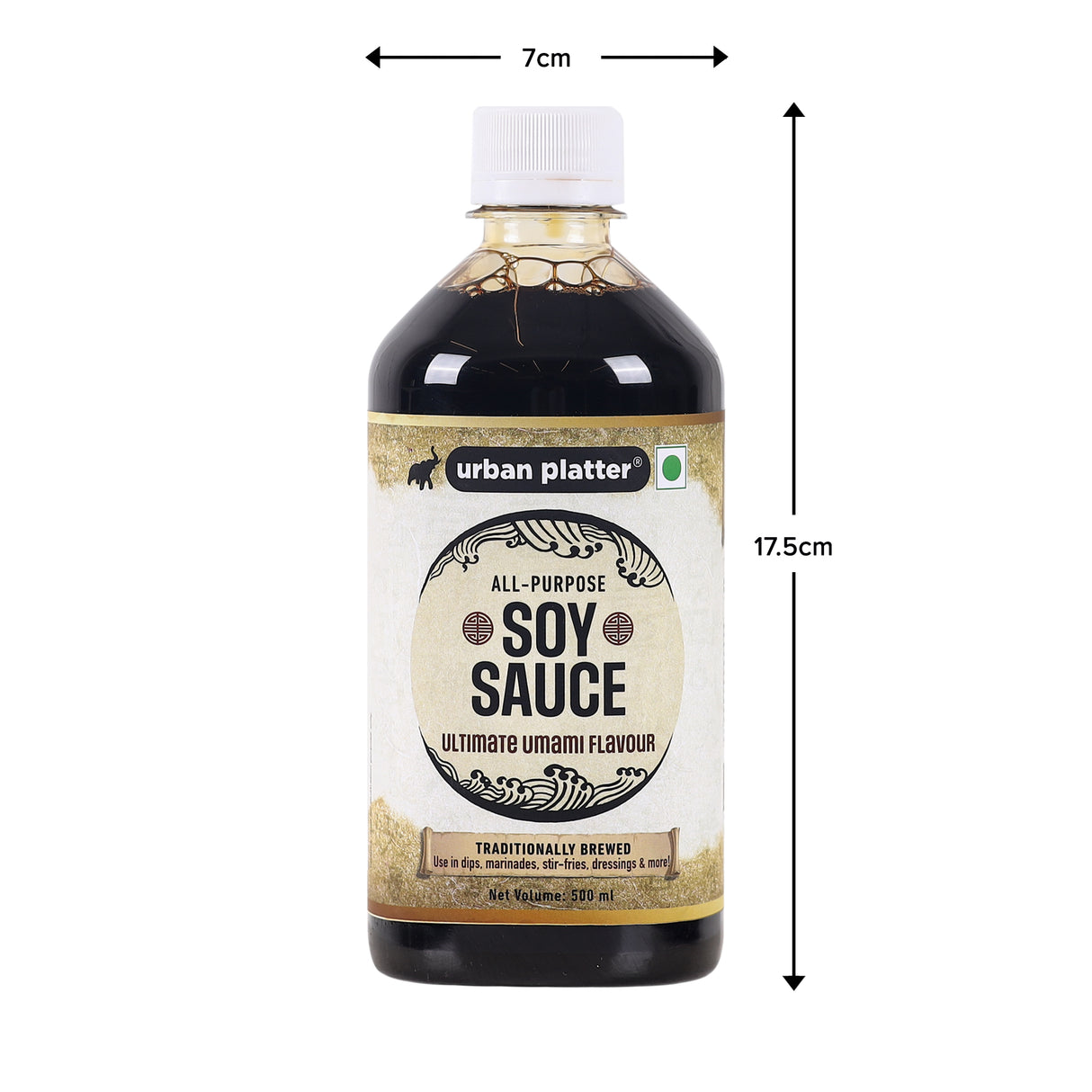 Urban Platter All Purpose Soy Sauce, 500ml (Traditionally Brewed | Ultimate Umami Flavour)