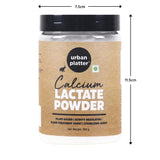 Urban Platter Calcium Lactate Powder, 250g