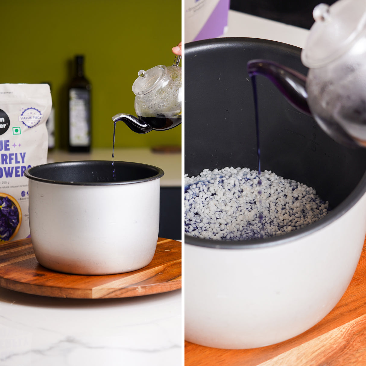 Urban Platter Blue Butterfly Pea Flower Tea (Rich in Antioxidants | Add to teas & cocktails | Natural Colourant)