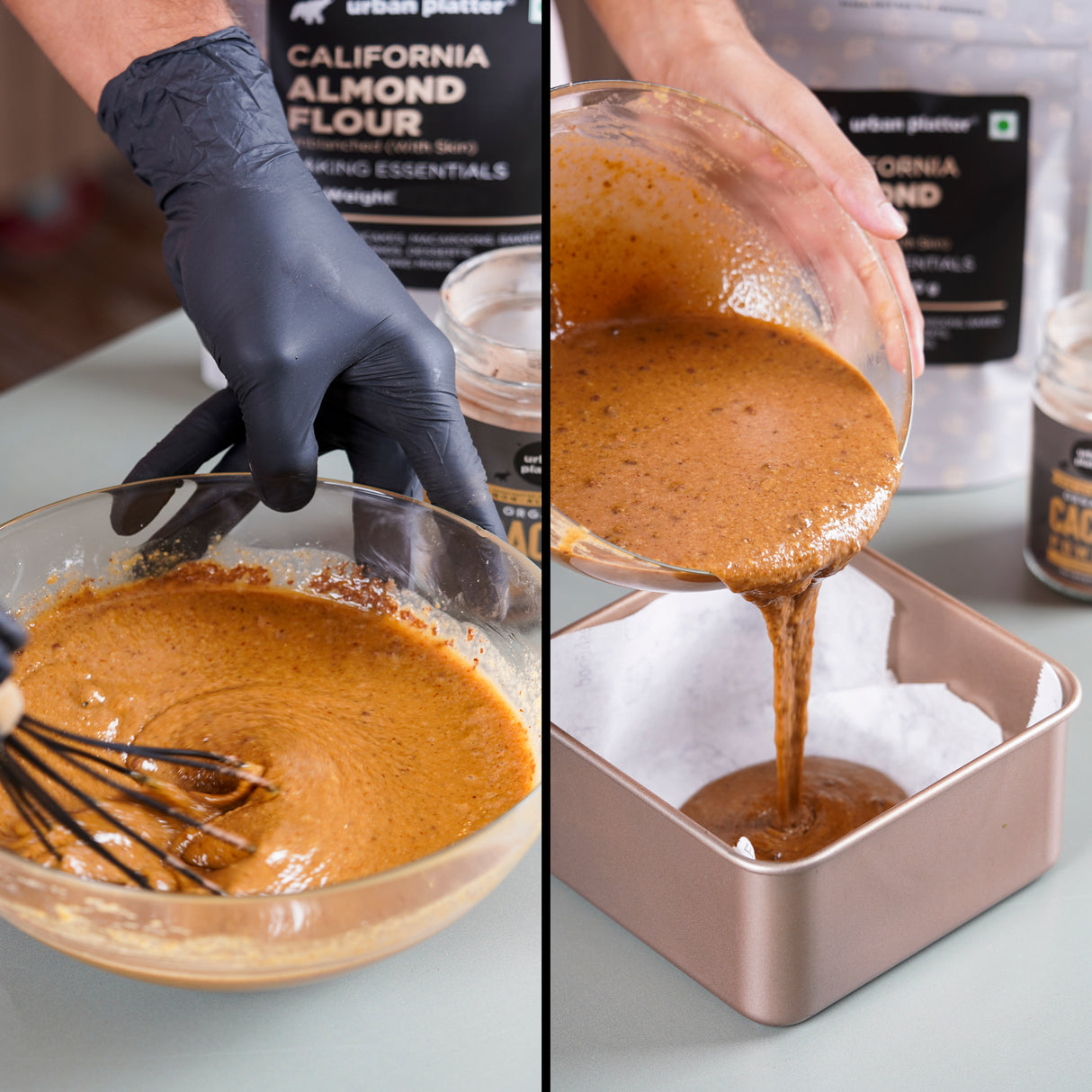 Urban Platter Natural Almond Flour, 1kg (Naturally Gluten-Free | Low-Carb | Unblanched | Ideal for Baking & Keto Recipes)