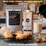 Natural Almond Flour, 1kg (Naturally Gluten-free, Low-Carb, Unblanched, Ideal for Baking & Keto Recipes)