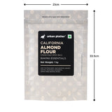 Natural Almond Flour, 1kg (Naturally Gluten-free, Low-Carb, Unblanched, Ideal for Baking & Keto Recipes)