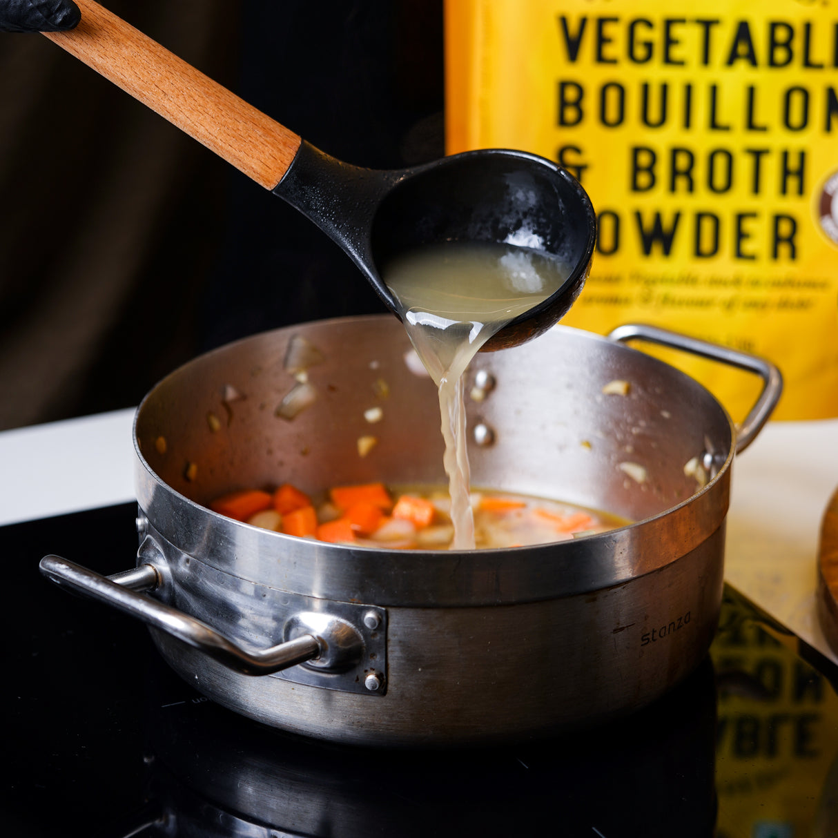 Urban Platter Vegetable Bouillon & Broth Powder (Plant-Based | Instant Vegetable Stock | MSG-free | Umami-Rich)