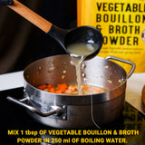 Urban Platter Vegetable Bouillon & Broth Powder (Plant-Based | Instant Vegetable Stock | MSG-free | Umami-Rich)