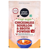 Urban Platter Plant-based Chickenless Bouillon and Broth Powder, 1kg [Quick & Easy to Prepare | Ideal seasoning | MSG-Free | Preservative-Free]