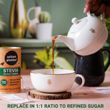 Urban Platter Stevia Individual Single-Serve Sweetener Sachets [70 Sachets of 0.75g Each, No Bitterness & No Aftertaste]