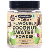 Urban Platter Coffee Flavoured Coconut Water Powder, 200g (Invigorating Caffeine Boost | Hydrating and Refreshing | Just add water | Makes 20 glasses)
