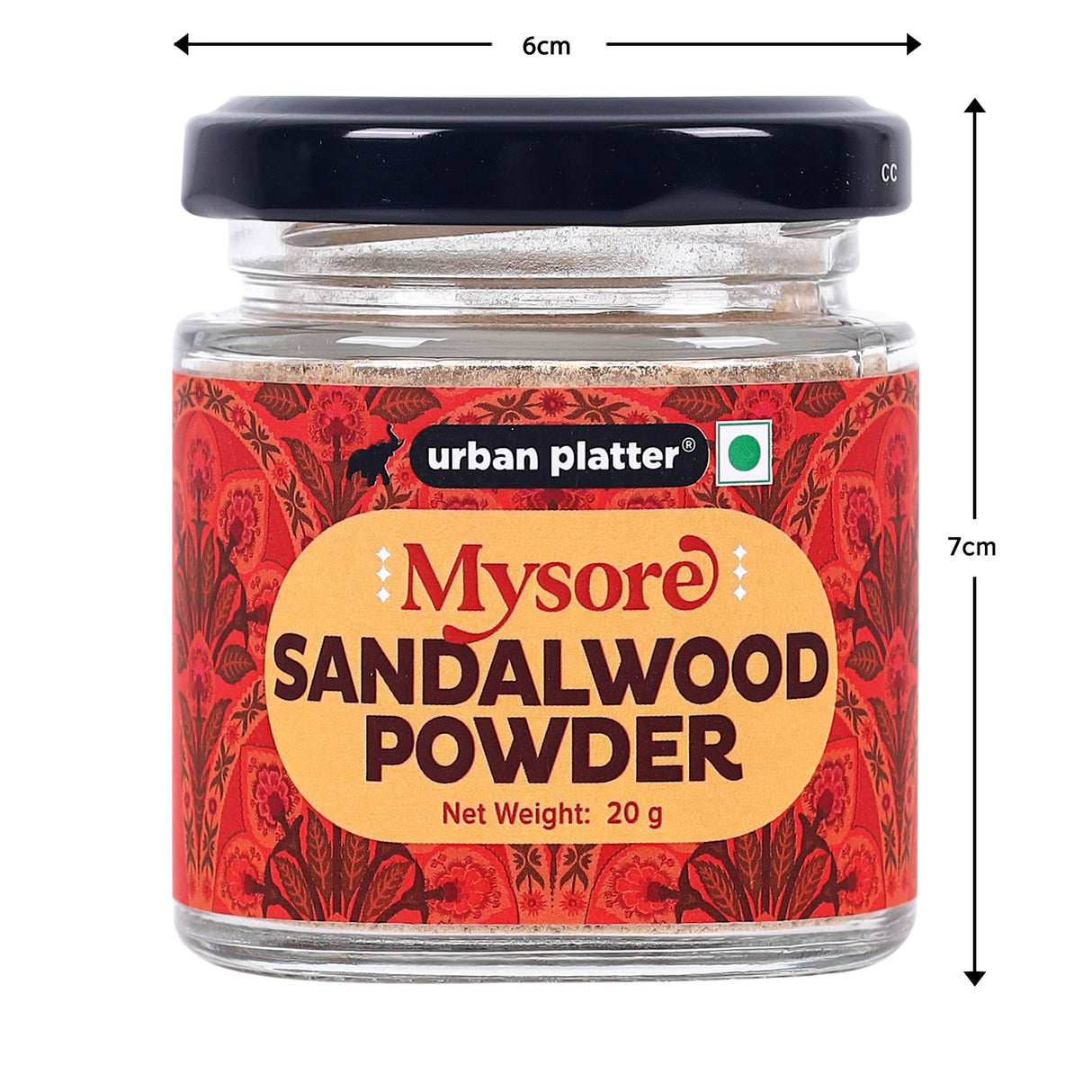 Urban Platter Mysore Sandalwood Powder, 20g