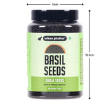 Urban Platter Basil Seeds (Sabja) Jar, 700g