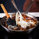 Urban Platter Jungmyeon Wheat Noodles, 250g (Round Korean Noodles | Springy & Chewy Bite | Best for Saucy & Spicy Dishes)