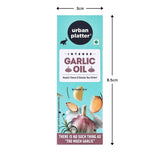 Urban Platter Garlic Oil, 10 ml (Intense & Flavourful | Garlic Extract/Flavour | With dropper)