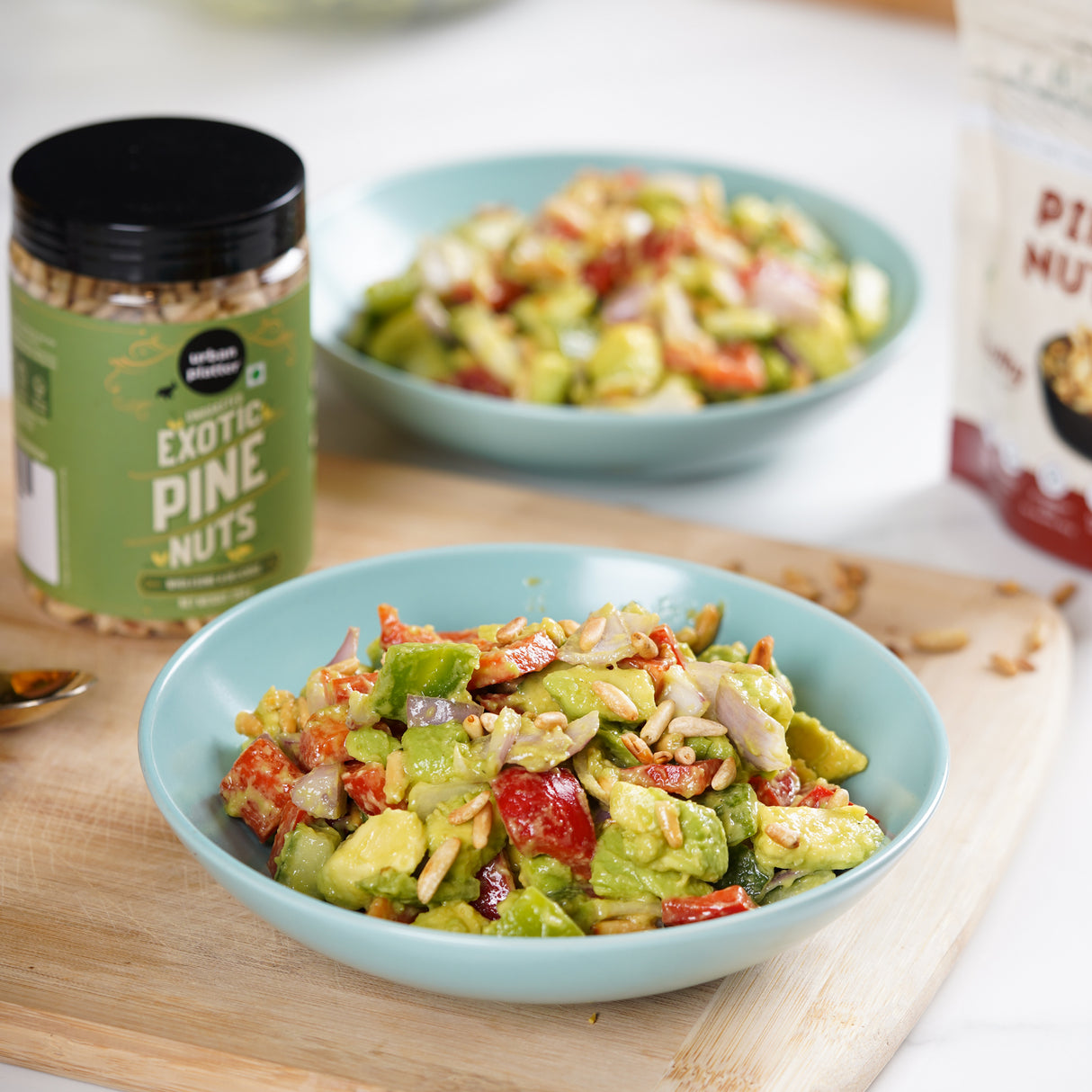 Urban Platter Lebanon Pine Nuts (Chilgoza), (Rich in Protein & Fiber, Add to Hummus & Salads, Stored in Refrigeration for Long Lasting Freshness)